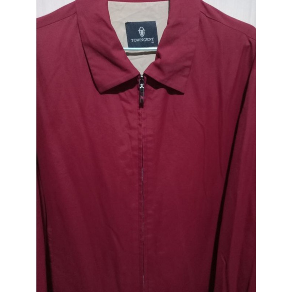 Casual Red Maroon Jacket/work Jacket
