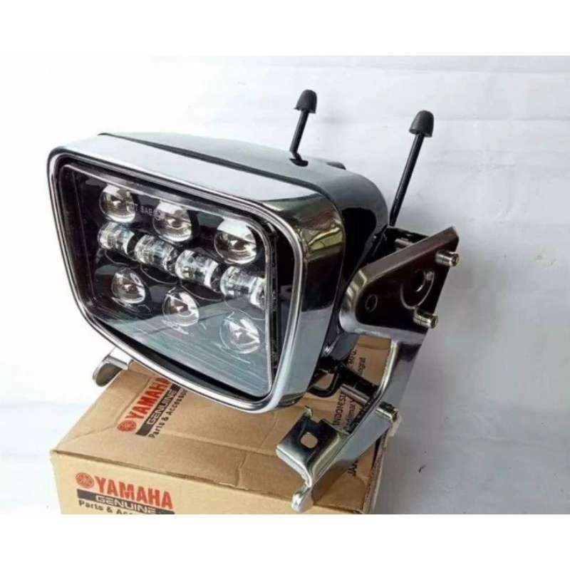 LAMPU DEPAN RX KING OVAL DAYMAKER SET BRECKET