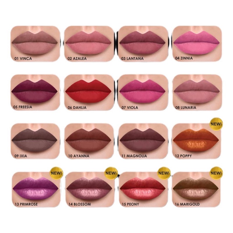 PURBASARI Hi-Matte Lip Cream Matte