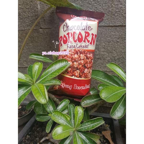 Ready Oishi popcorn Rasa Coklat jagung brondong 1 Renceng  20 gr x 10 pcs/YS.OLSHOP2020