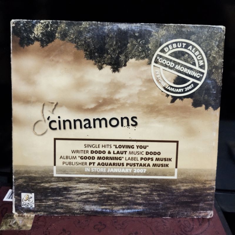 CD Single D'cinnamons - Loving You ( Original )