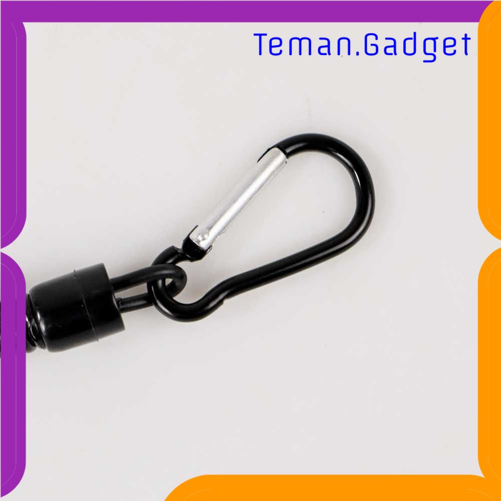 TG-PCN Pesca Tang Kail Pancing Stainless Steel Hook Remover with Carabiner - J1353