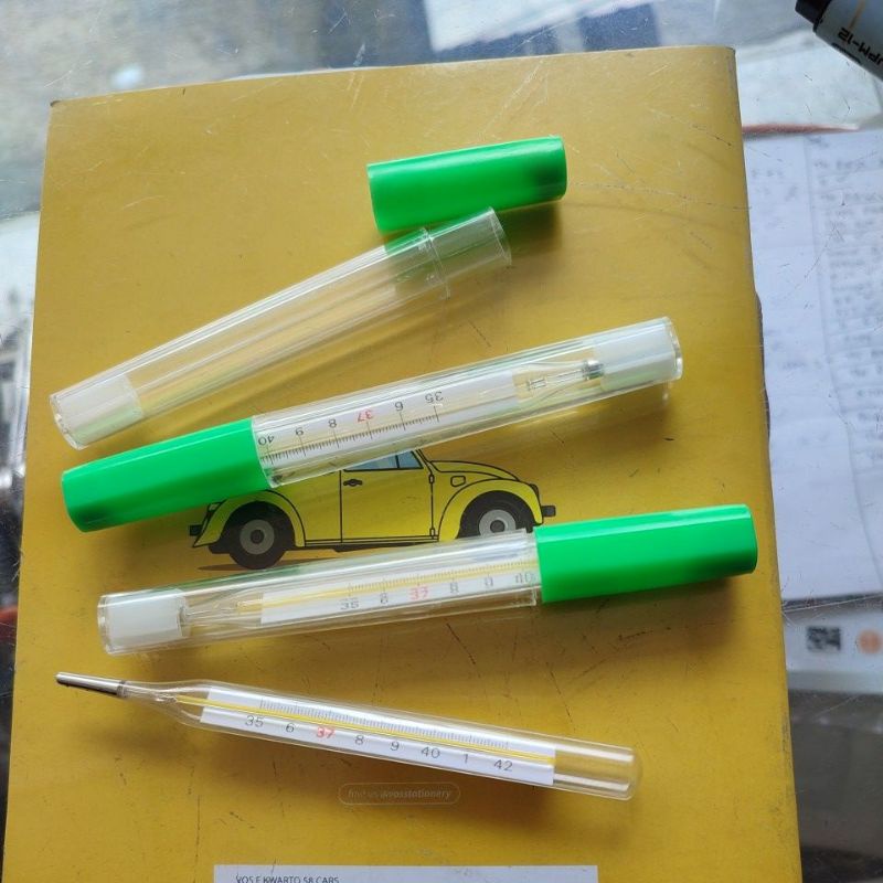 Jual termometer manual air raksa / thermometer raksa Shopee Indonesia