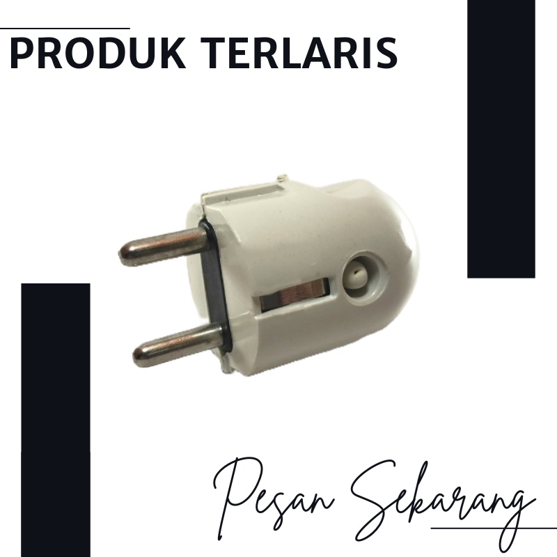 Colokan Listrik YC Original/ Steker Murah / Colokan Listrik Kabel/ Steker Arde YC - ORIGINAL