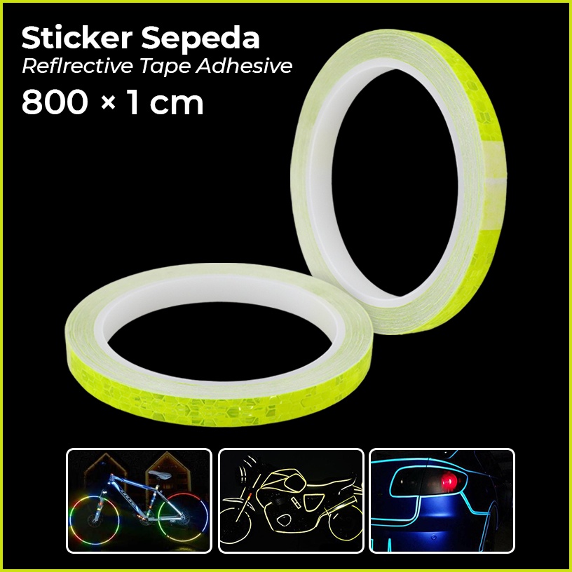 Tape Adhesive Stiker Sepeda MTB Bike 800x1CM - MT800 - 7ROT54YL Yellow