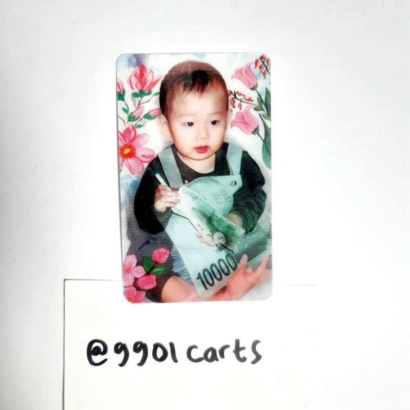 lenti baby yeonjun photocard fanmade