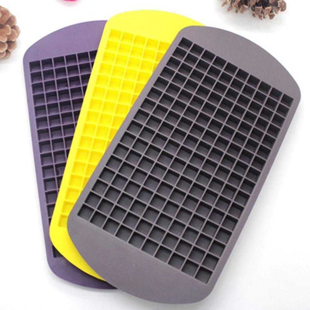 KR Cetakan Es Batu Silikon Genie Pencetak Ice Cube Maker Silicone 160 Hole