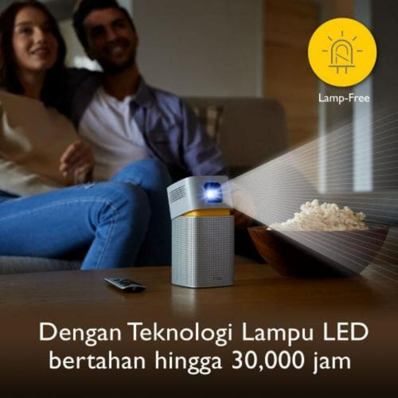 BenQ GV1 Wireless Mini Portable Projector (Garansi 3 Tahun BENQ Indonesia