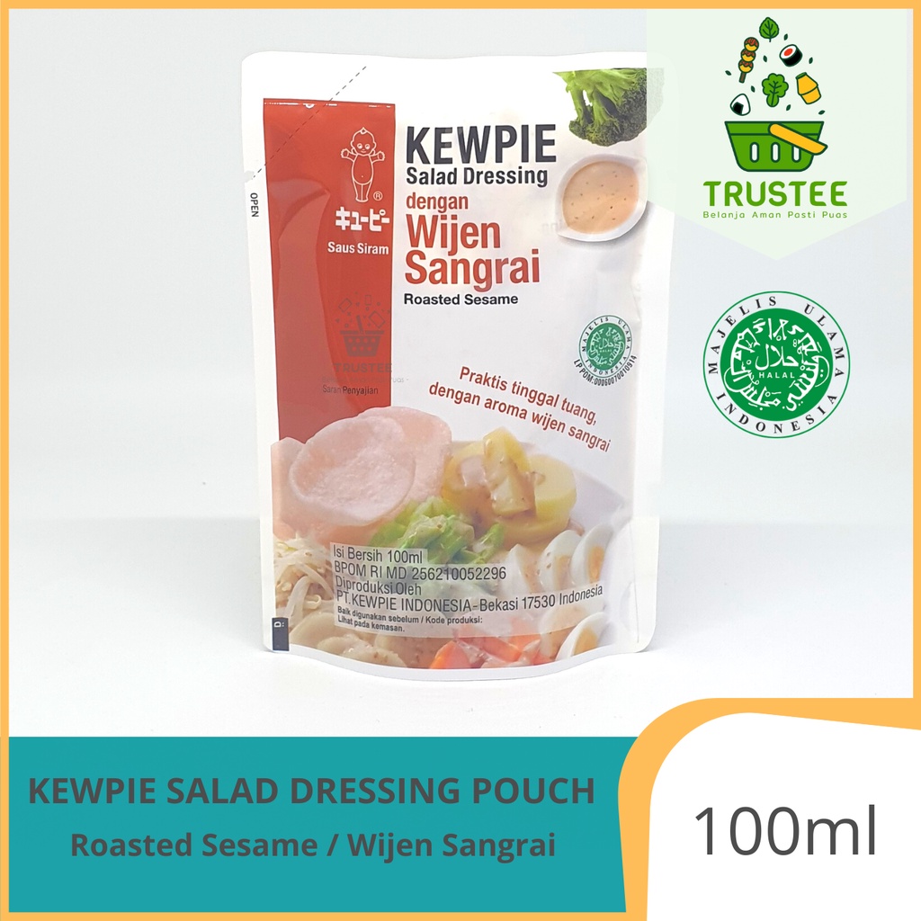 Kewpie Salad Dressing Wijen Sangrai / Roasted Sesame 100ml