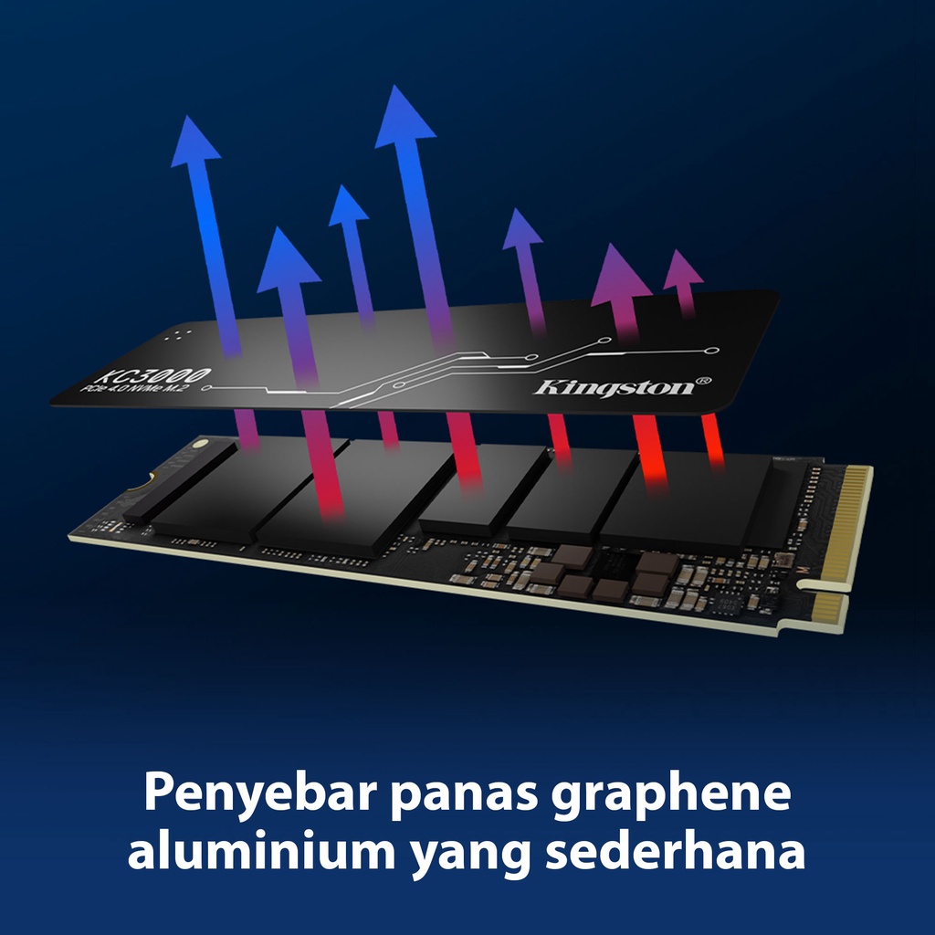 Kingston SSD NVMe PCIe 4.0 M.2 KC3000 (SKC3000S/512GB)