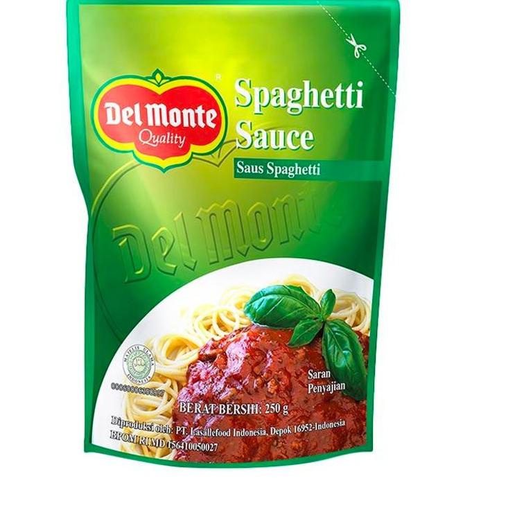 

↭ Delmonte Spaghetti Sauce Pouch [250 gr] ⇣