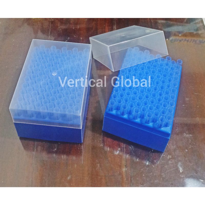 Jual Pipet Tip Blue 1000 uL 1 ml dengan box Shopee Indonesia