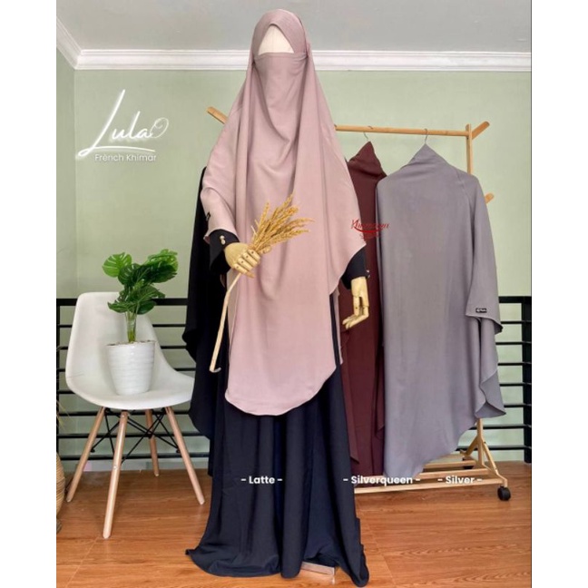 Lula FK French Khimar Instan NonPad by Khumaira Syari