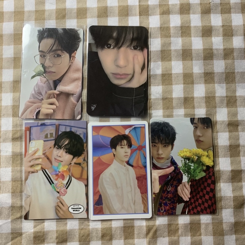 [CLEARANCE SALE] TREASURE THE SECOND STEP PHOTOCARD PC MASHIHO SUMGOODS TREASURE WORLD TWORLD ASAHI 