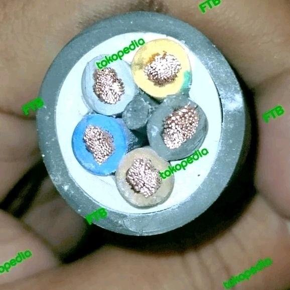 KABEL NYYHY 5x10 KABEL LENTUR NYYHY 5X10 MTR FLEKSIBEL 750V