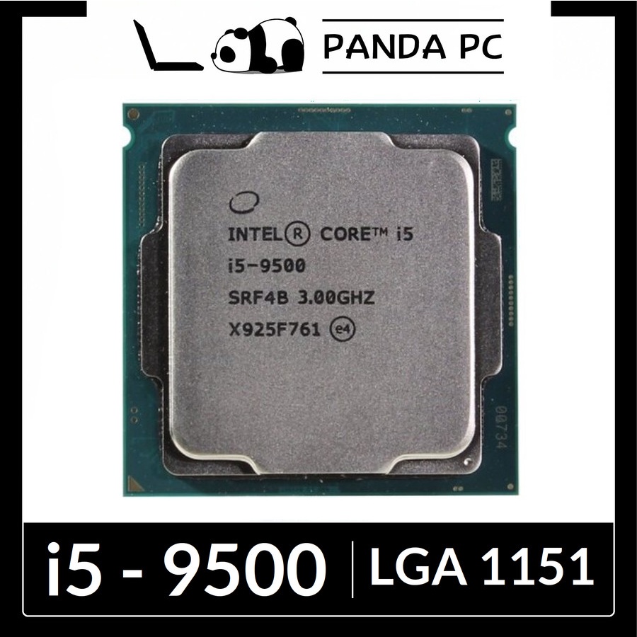 Prosessor Intel Core i5 9500 Tray Socket LGA 1151 Coffee Lake