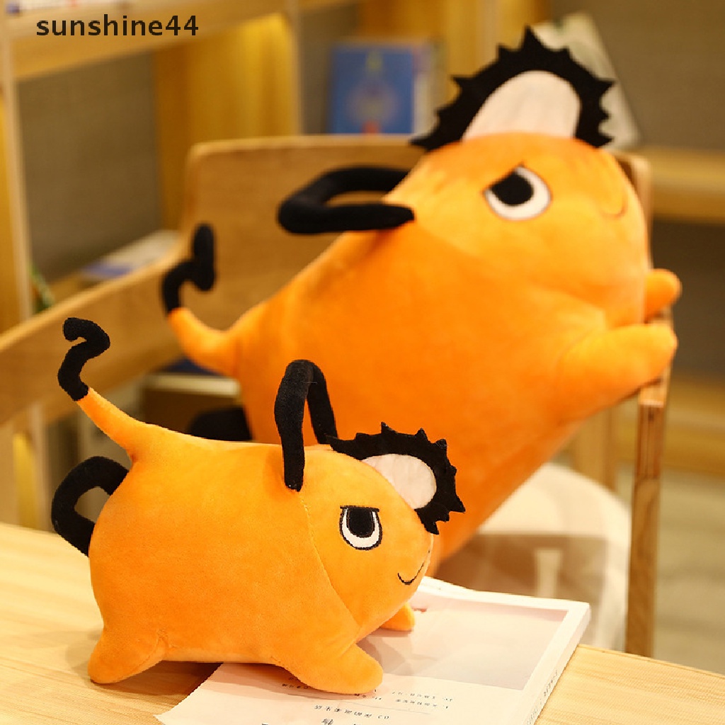 Sunshine Mainan Boneka Plush Bentuk Anime Pochita Untuk Hadiah Natal / Ulang Tahun Anak