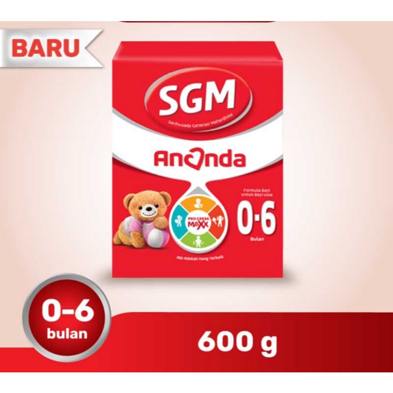 SGM Ananda 1 Susu Formula Bayi 0-6 Bulan