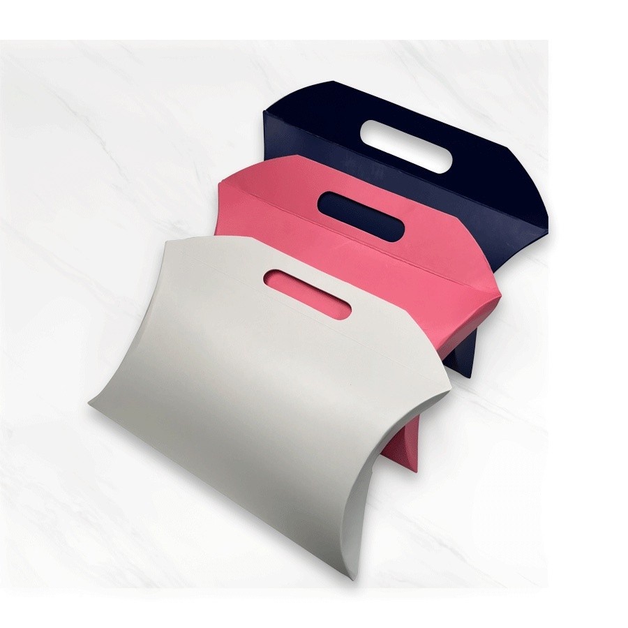 

10 pcs pillow box small handle kotak packaging gift sovenir unik dus jinjing kemasan kecil ukuran 23x15x4.5cm