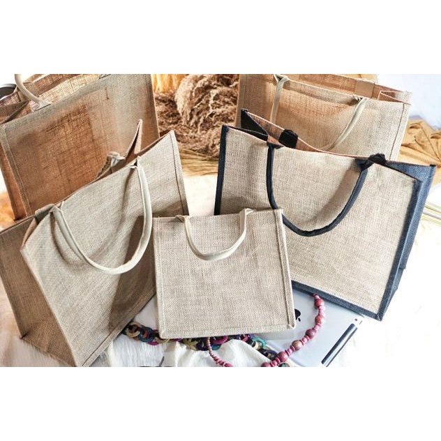 Tas goni polos / jute bag polos - Square