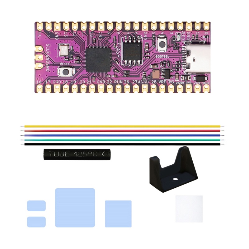 Btsg Figh Function Microcontroller Board Papan Pengembang Boot Raspberry Pi Pico Module Modul Raspberry Pi Pico