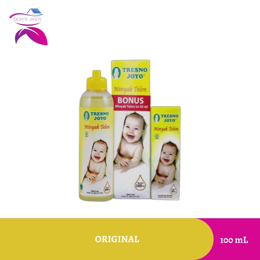 Minyak Telon Tresnojoyo 100mL Free 30mL / Telon Tresnojoyo Herbal 60mL