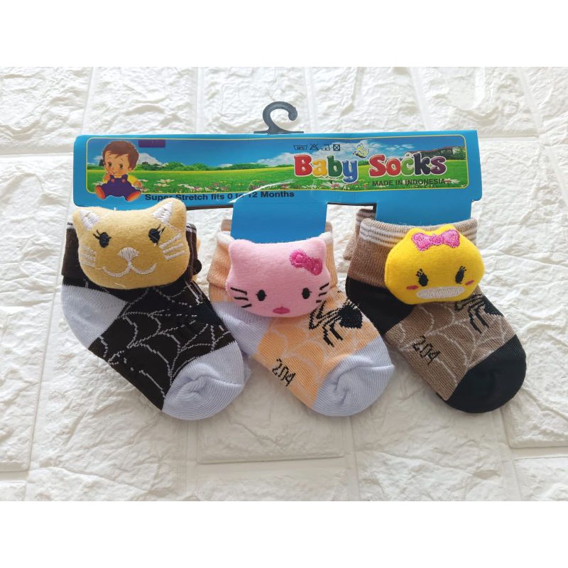 KAOS KAKI BAYI 3 IN 1 KARAKTER