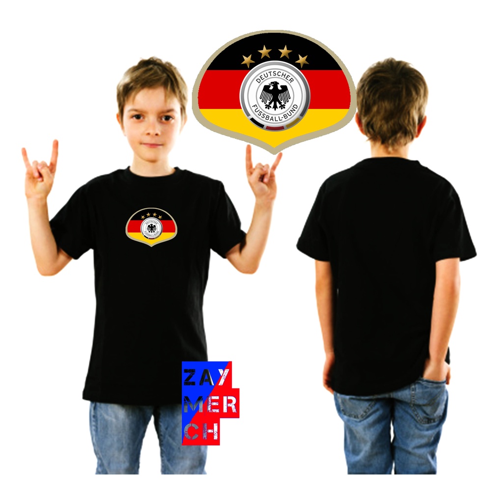 KAOS ANAK LOGO TIMNAS JERMAN WORLD CUP