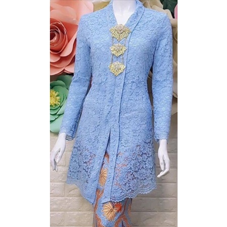 kebaya brokat resmi/ kondangan cantik preloved