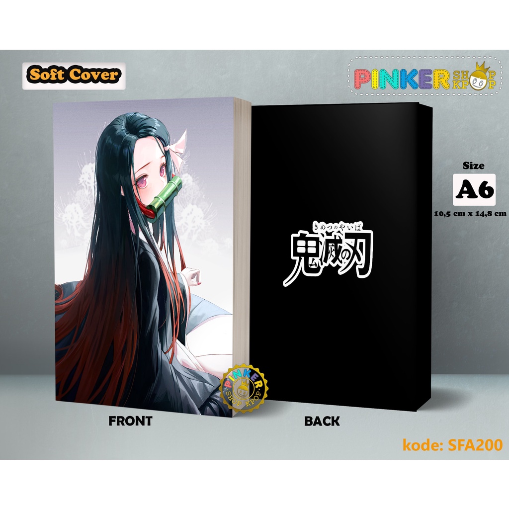 

(SFA200) Pocket Note Anime DEMON SLAYER Softcover