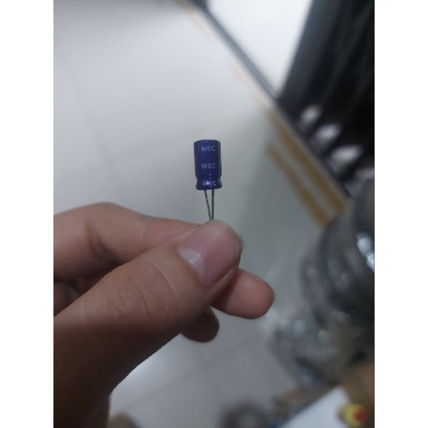 10PCS Elco Elko Kapasitor Capacitor  1/160 1uF/160 1/160V 1/160V 1uF/160 1/160V 1uf 160v  1 Mikro 160V Kecil Kualits Bagus Mengkilap isi 10 Buah