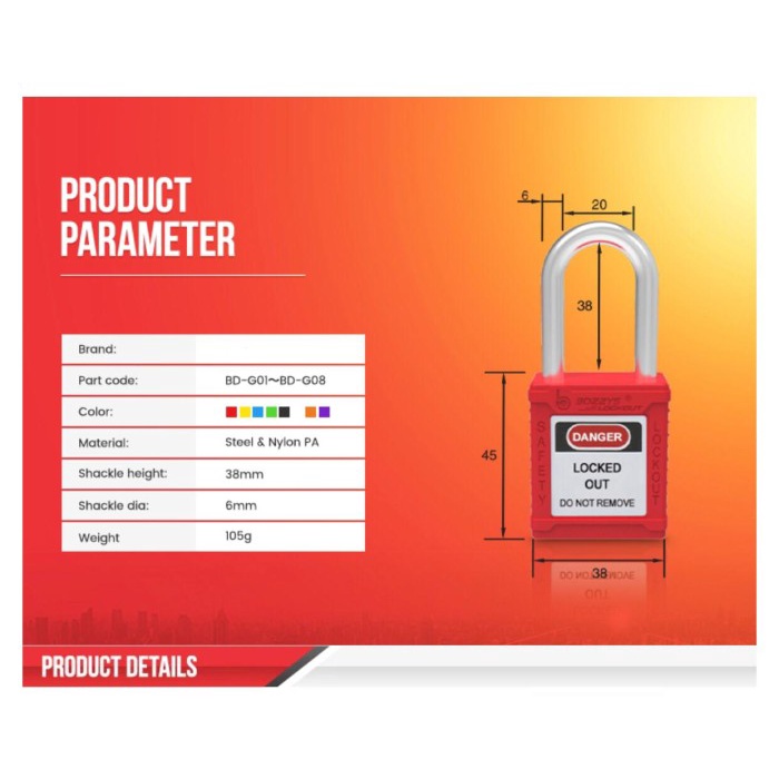 Loto Padlock