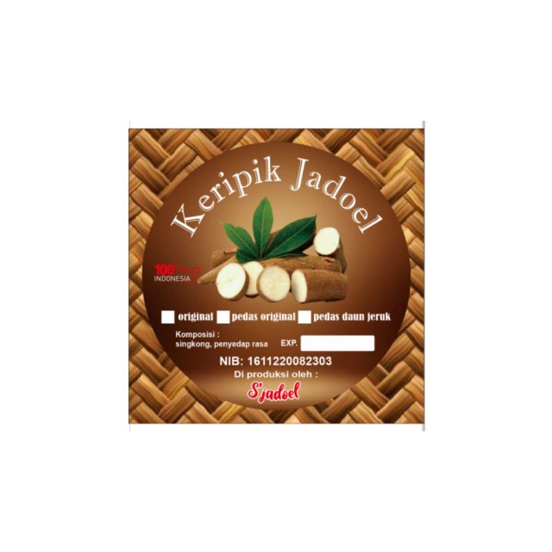 

Keripik singkong jadoel