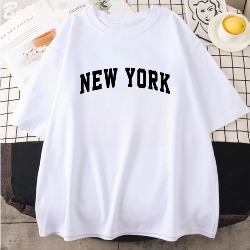 Baju Kaos Pria Wanita NEW YORK