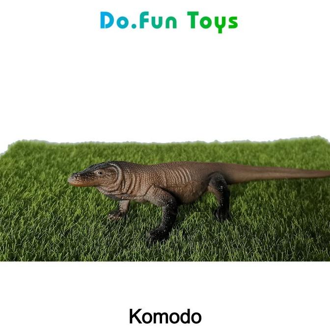 Komodo Animal Figure / Miniatur Mainan Komodo