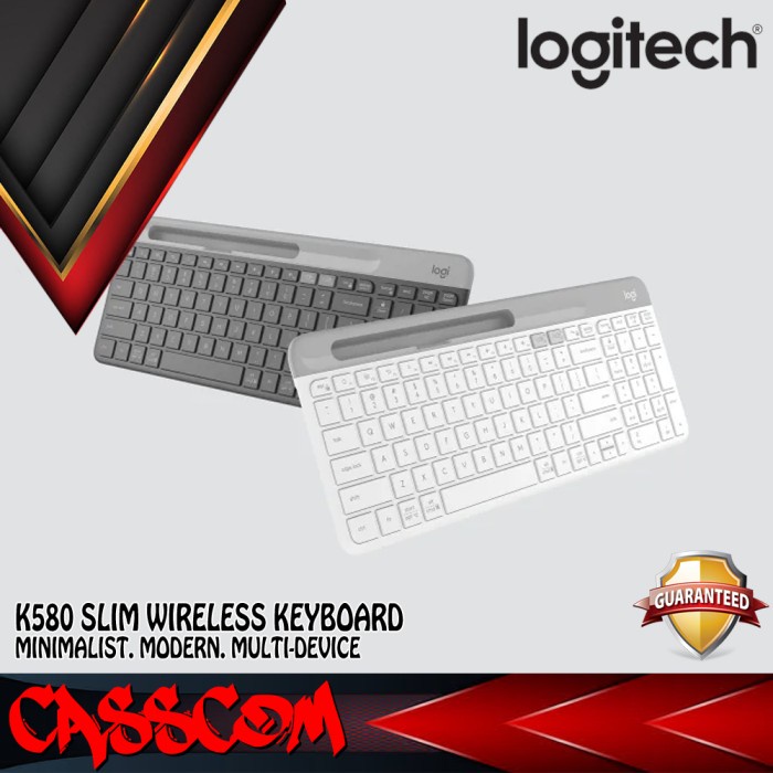 Keyboard Logitech K580 Keyboard Slim Multidevice Wireless Bluetooth