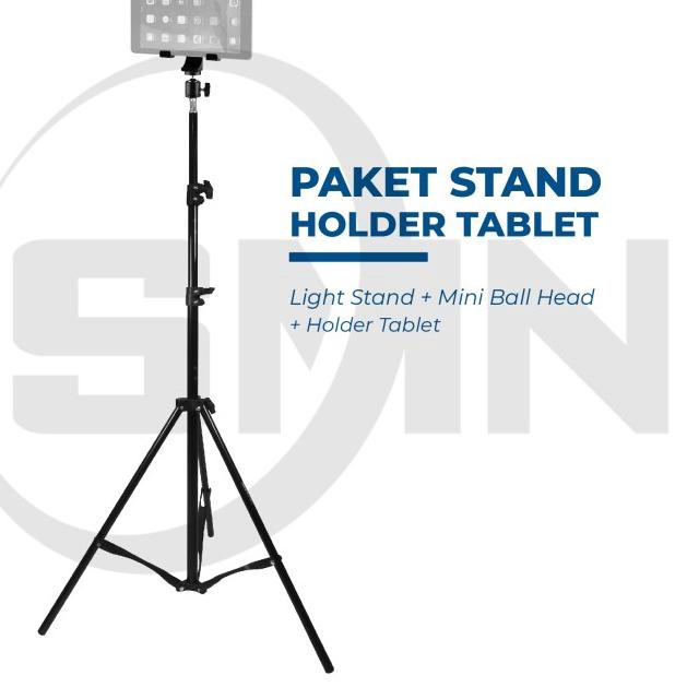 stand holder tablet tripod lightstand