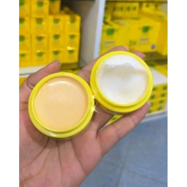 Crem Siang Dan Crem malam temulawak the face bpom