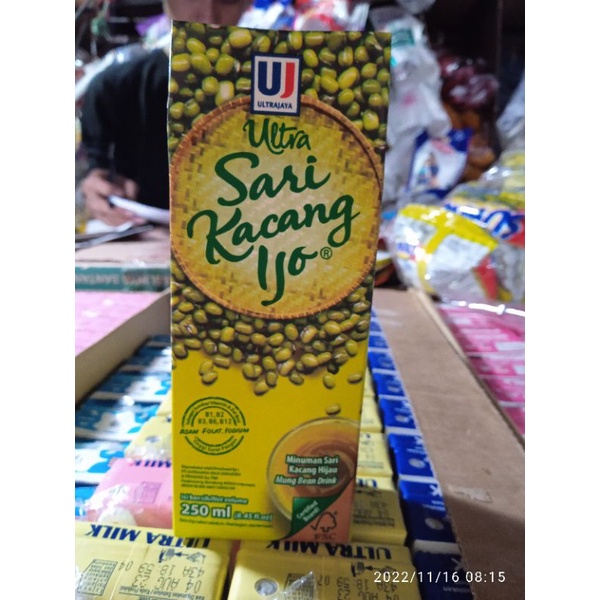 Ultra Sari Kacang Hijau 250ml