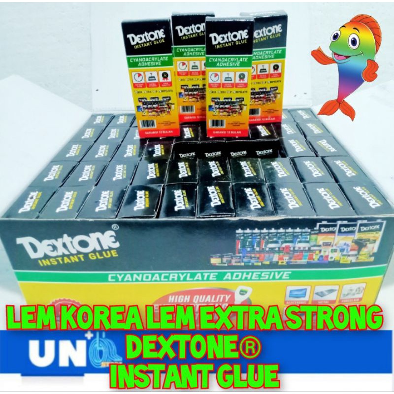 LEM DEXTONE INSTANT GLUE / POWER GLUE / LEM KOREA 15GR