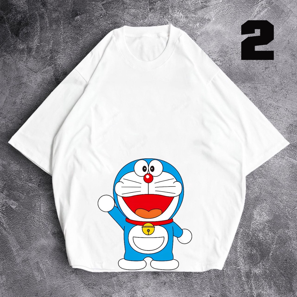 GSC - Kaos Oversize DORAEMON SERIES / Kaos Oversize Bahan Cotton 24S