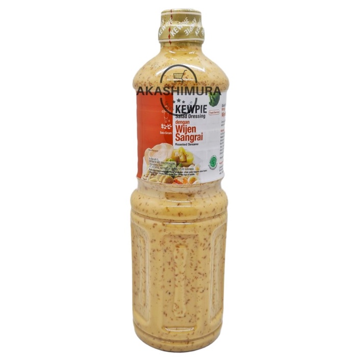 

KEWPIE SALAD DRESSING ROASTED SESAME-WIJEN SANGRAI 1 LITER