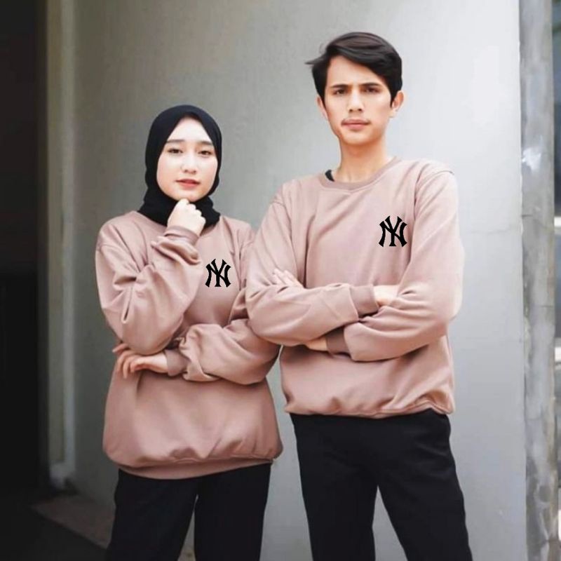 baju lengan panjang COUPLE NY terbaru / kaos keren trendy dan kekinian/ kaos distro keren /  kaos terlaris