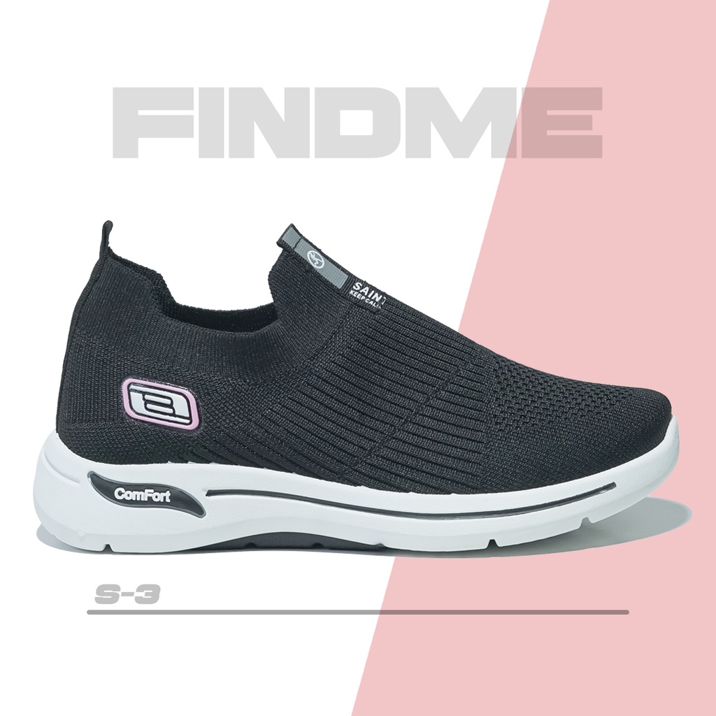 SNEAKERS WANITA SEPATU OLAHRAGA SIMPLE KANVAS FLYKNIT LARI CASUAL DAILY IMPORT TERBARU KOREA S3 FREYA