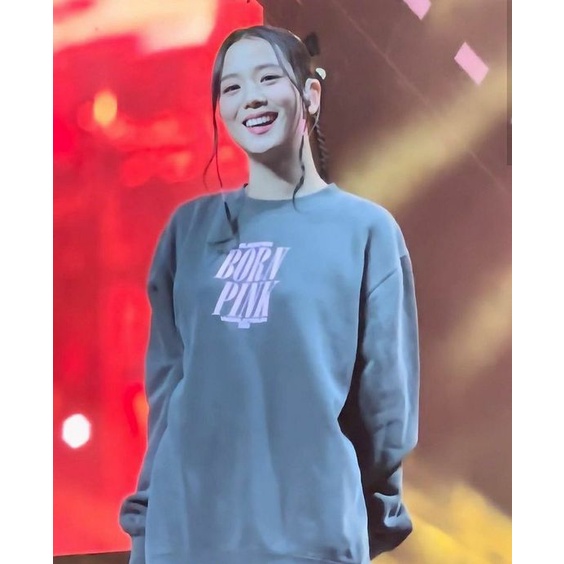 [PREMIUM] CREWNECK - BORN PINK VER.1 BLACKPINK WORLD TOUR 2022