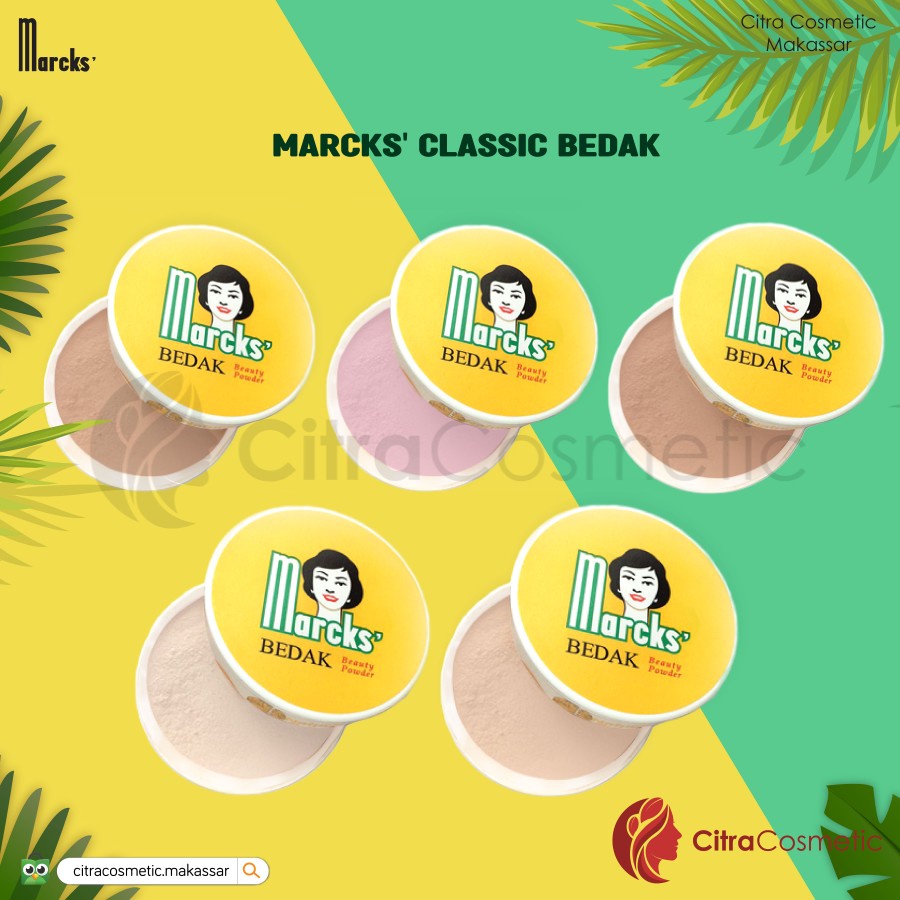 Nama - Bedak Marcks Tabur Classic 40 gr All Varian