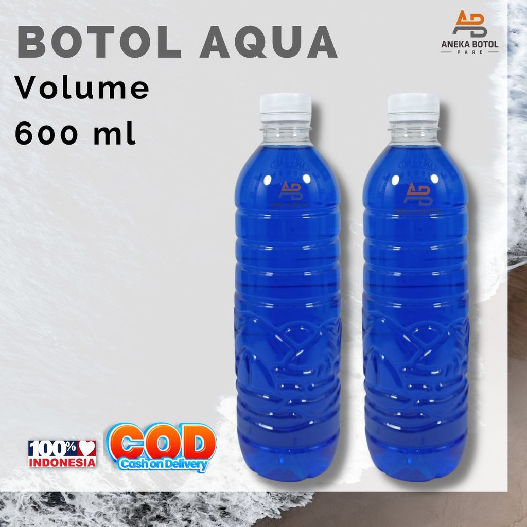 Botol Aqua 600ml Botol Aqua Plastik 600ml Botol Plastik Jamu 600ml Botol Plastik Kopi 600ml Botol Mi