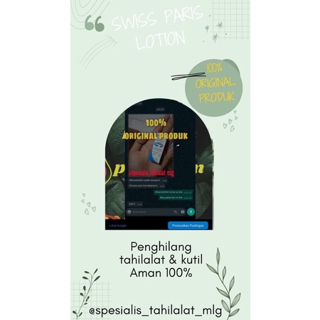 swiss paris lotion by @spesialis_tahilalat_mlg