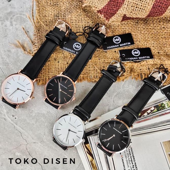 Jam Tangan Wanita Hannah Martin Simple Design Original | Women Watch