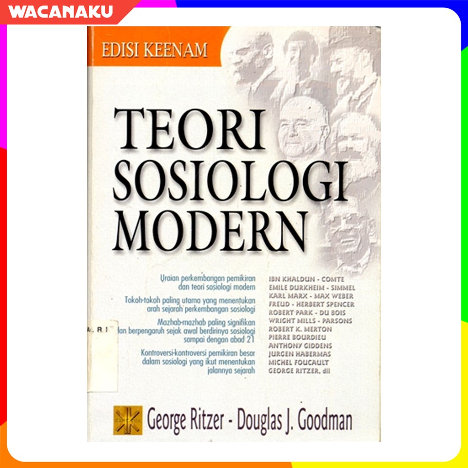 Teori sosiologi modern / George Ritzer, Donglas J. Goodman
